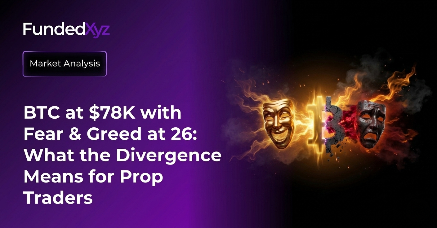BTC at $78K with Fear & Greed at 26