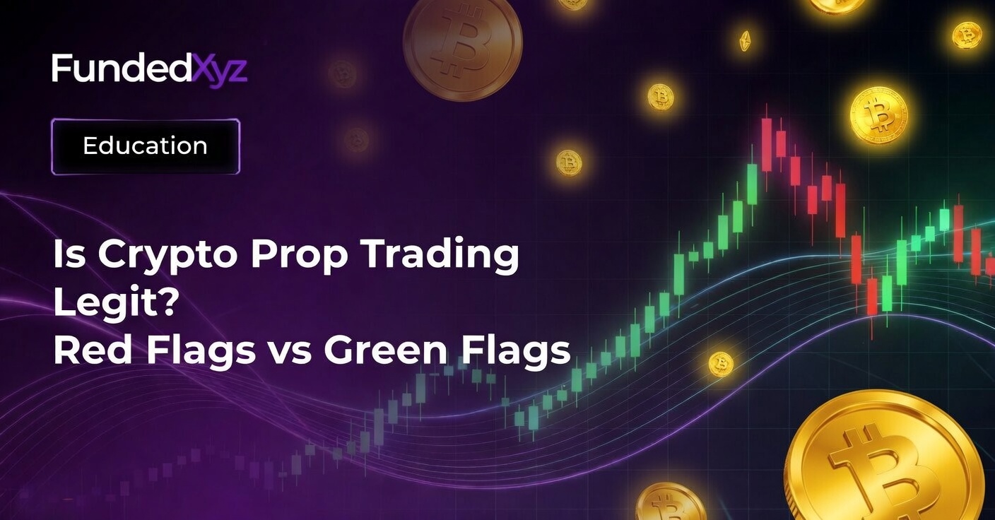 Is crypto prop trading legit - red flags vs green flags guide 2026